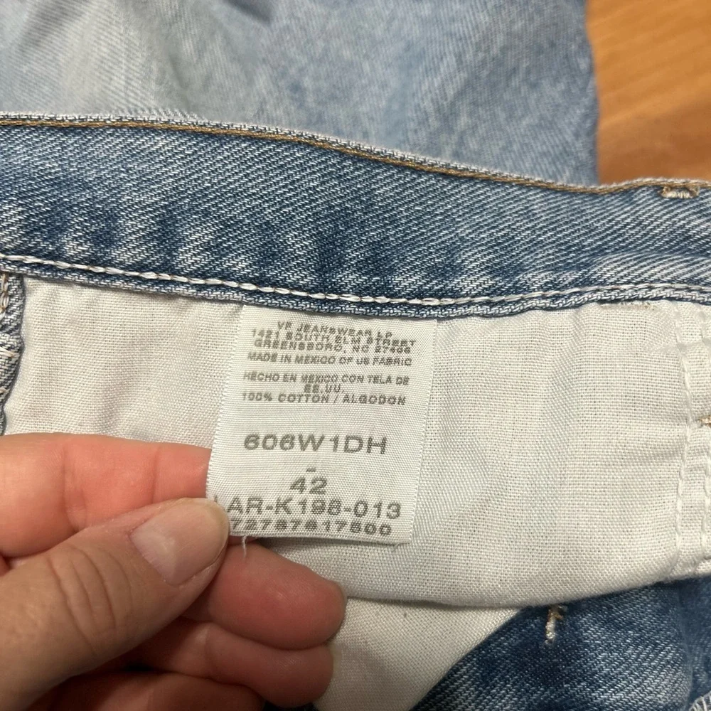 90s Wrangler Light Blue Jean Shorts for Men size 42